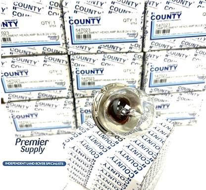 10x MILITARY 24 VOLT 55/50W P45T HEADLIGHT BULB 547023