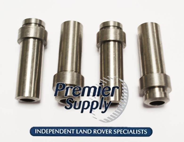 4 x LAND ROVER SERIES 3 DEFENDER 2.25 2.5 DIESEL INLET VALVE GUIDES 568688