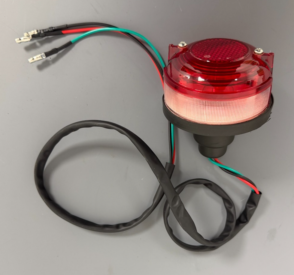 CLASSIC or KIT CARS TRAILERS REAR STOP/TAIL LIGHT WITH NUMBER PLATE LIGHTS X 2