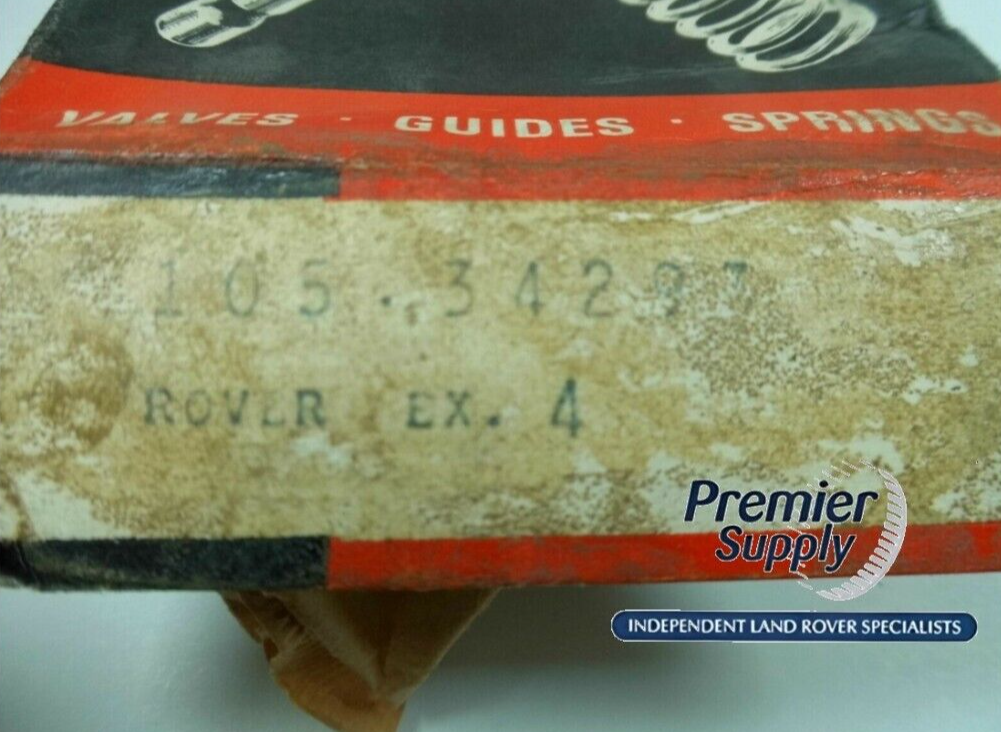 LAND ROVER EARLY V8 EXHAUST VALVE 602165 (1 BOX CONTAINING 4 VALVES)