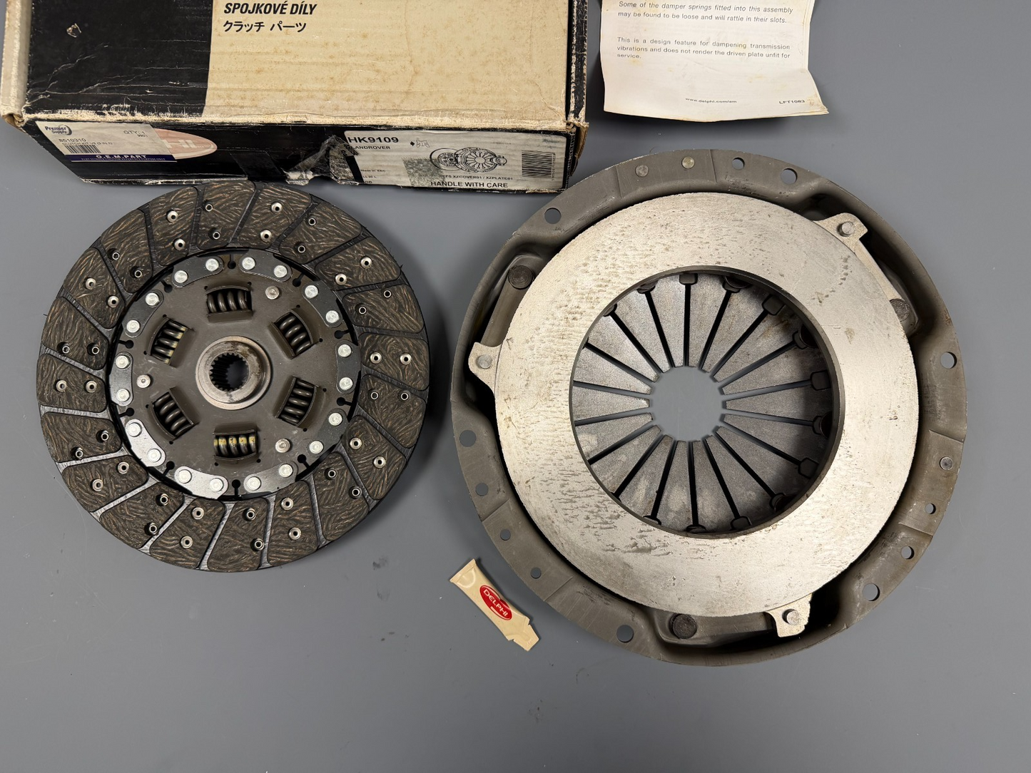 DELPHI 3.9 V8 PETROL LAND ROVER DISCOVERY 1, RR CLASSIC CLUTCH KIT 8510310