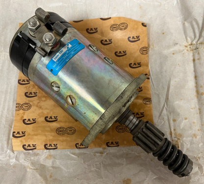GENUINE NOS LUCAS CAV LAND ROVER SERIES 2.25 PETROL 24v STARTER MOTOR 90501505