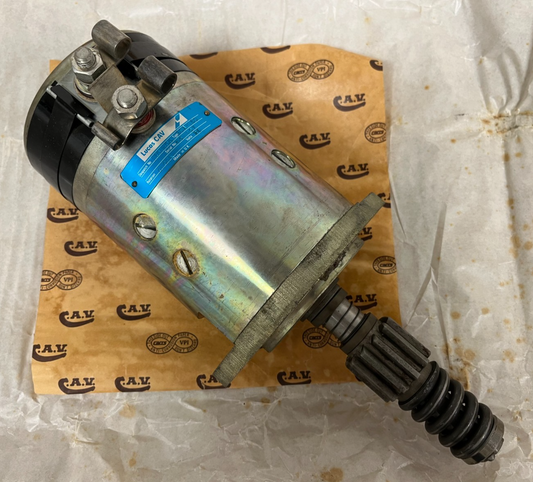 GENUINE NOS LUCAS CAV LAND ROVER SERIES 2.25 PETROL 24v STARTER MOTOR 90501505