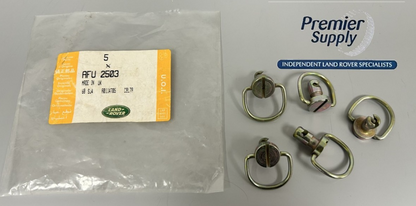 5 x GENUINE LAND ROVER SERIES 3 109 & 110 HCPU STUD 3/4 TWIST LOCKING AFU2503