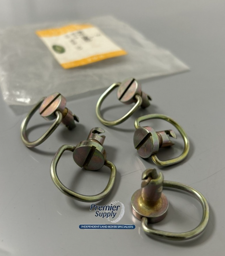 5 x GENUINE LAND ROVER SERIES 3 109 & 110 HCPU STUD 3/4 TWIST LOCKING AFU2503