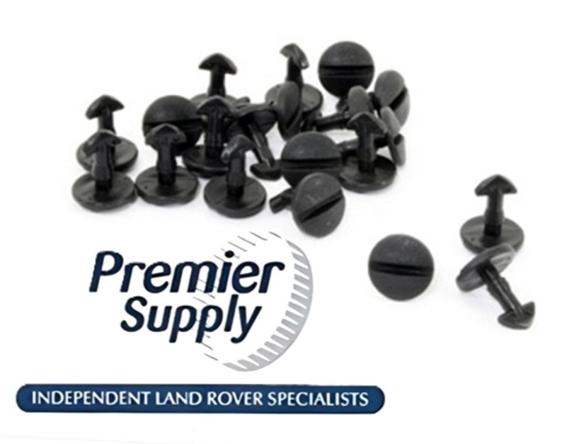 20 x LAND ROVER DISCOVERY 3 & 4 REAR TOW BAR COVER CLIPS DYR500010