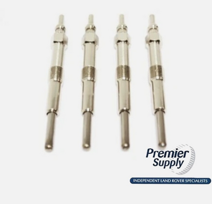 SET of 4 2.5 TD5 DIESEL GLOW PLUG LAND ROVER DEFENDER DISCOVERY 2 ERR6066
