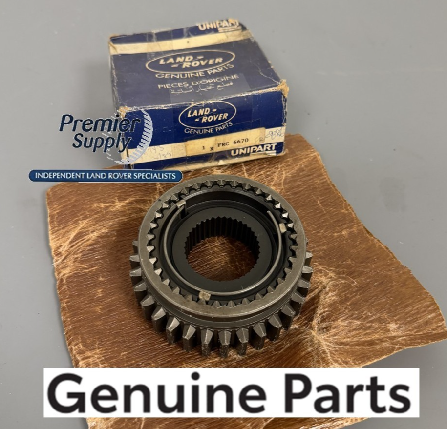 GENUINE 2.5 MANUAL LAND ROVER DEFENDER,RR CLASSIC 1ST,2ND DRIVE GEAR FRC6670