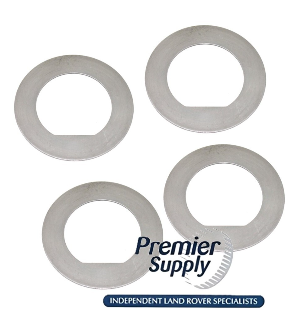 4 x DEFENDER DISCOVERY 1 RANGE ROVER CLASSIC WHEEL BEARING LOCK WASHERS FTC3179