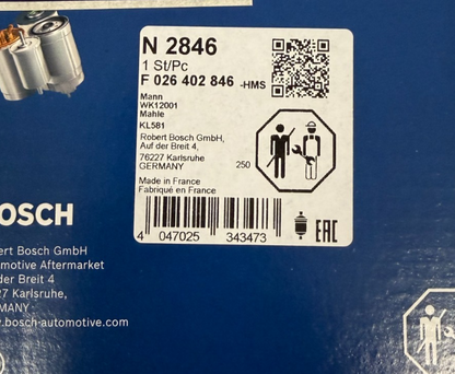 FREELANDER 2 RANGE ROVER EVOQUE DISCOVERY SPORT 2.2 DIESEL FUEL FILTER LR001313