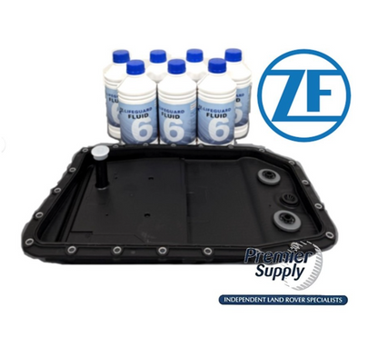 6HP26 6 SPEED GEARBOX SERVICE KIT 7L ZF OIL & AFTERMARKET GEARBOX FILTER 6HP26