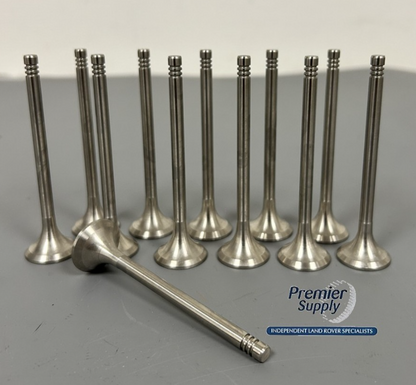 12x EXHAUST VALVES 2.7 3.0 TDV6 3.6 4.4 TDV8 RANGE ROVER DISCOVERY LR008130
