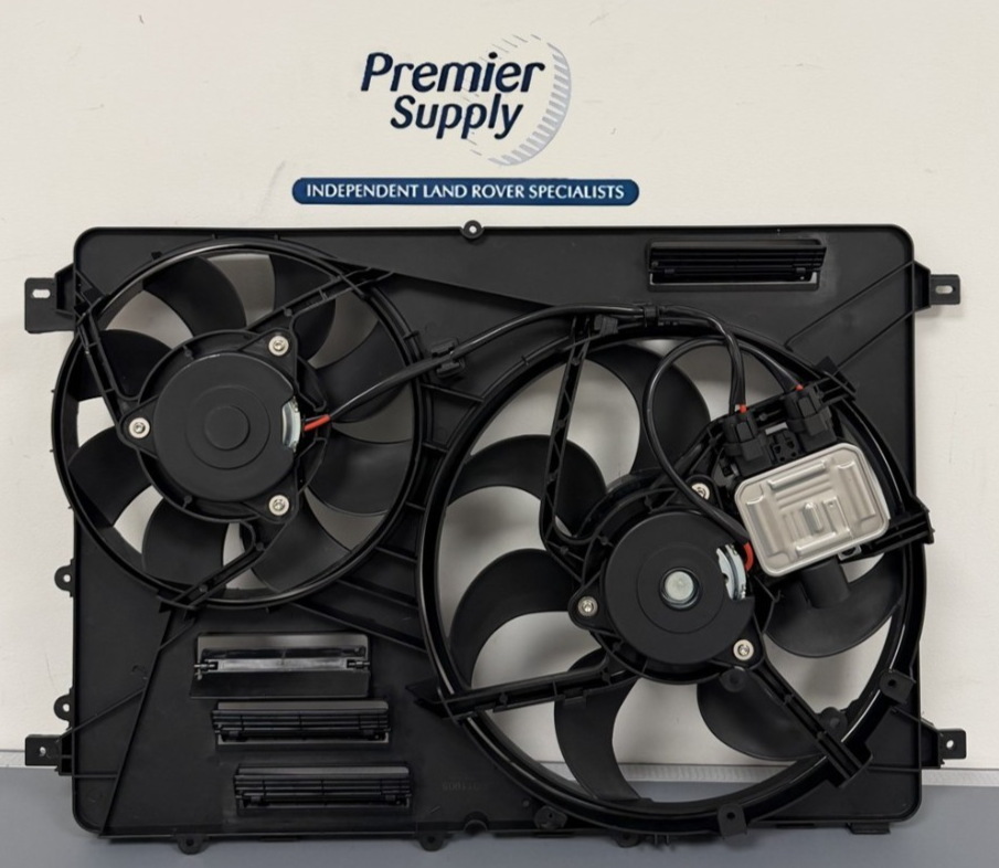 LAND ROVER FREELANDER 2 COOLING RADIATOR FAN WITH CONTROL MODULE LR011905