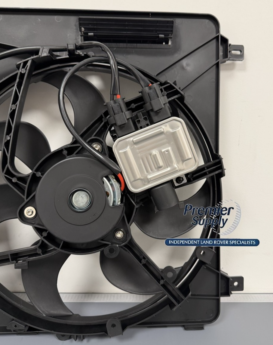 LAND ROVER FREELANDER 2 COOLING RADIATOR FAN WITH CONTROL MODULE LR011905