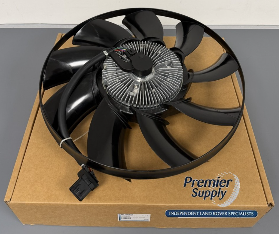 3.0 V6 LAND ROVER DISCOVERY 4 RR SPORT RADIATOR COOLING FAN LR023392