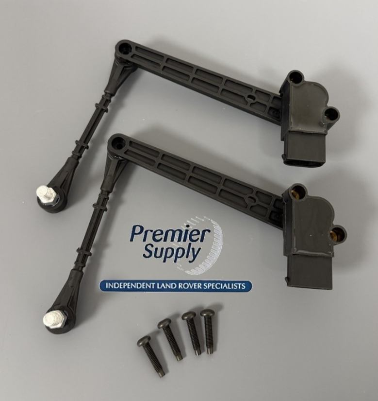 2 X RANGE ROVER L322 REAR AIR SUSPENSION RIDE HEIGHT LEVEL SENSOR LR032106