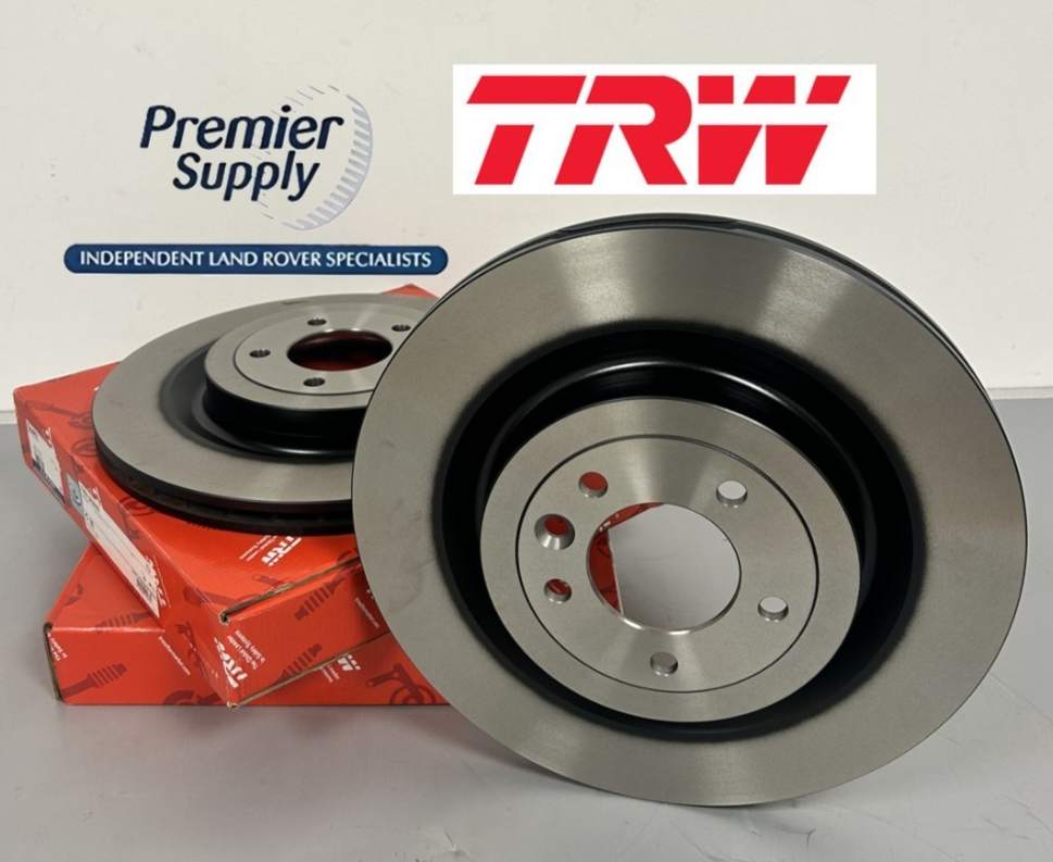 2 x RANGE ROVER L405 RANGE ROVER SPORT L494 REAR BRAKE DISCS LR033303