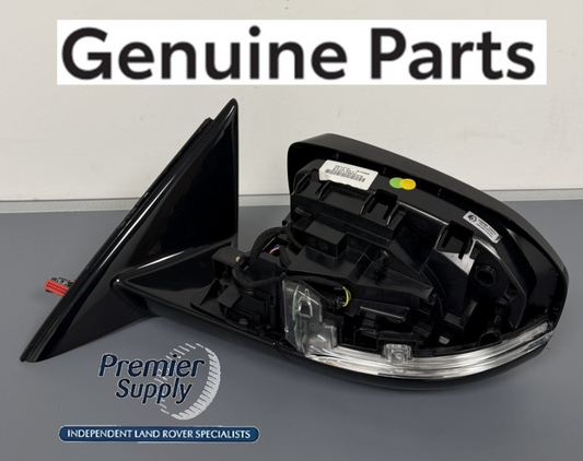 GENUINE RANGE ROVER EVOQUE LEFT DUEL POWER HEATED FOLD BACK MIRROR LR048620