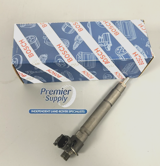 BOSCH OEM 2.2L 16V DIESEL LAND ROVER DISCOVERY, RR EVOQUE FUEL INJECTOR LR056367