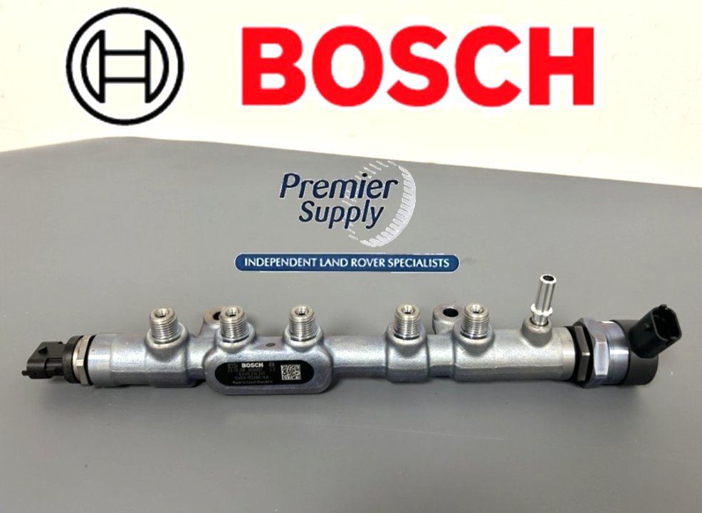 OEM BOSCH 2.0L LAND ROVER DISCOVERY 5, SPORT, RR FUEL SUPPLY MANIFOLD LR073706