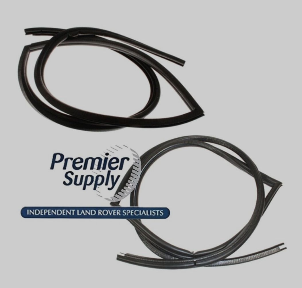 LAND ROVER DEFENDER 110/130 2ND ROW LH & RH RUBBER DOOR SEAL LR077683 & LR077684