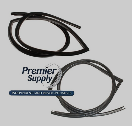 LAND ROVER DEFENDER 110/130 2ND ROW LH & RH RUBBER DOOR SEAL LR077683 & LR077684