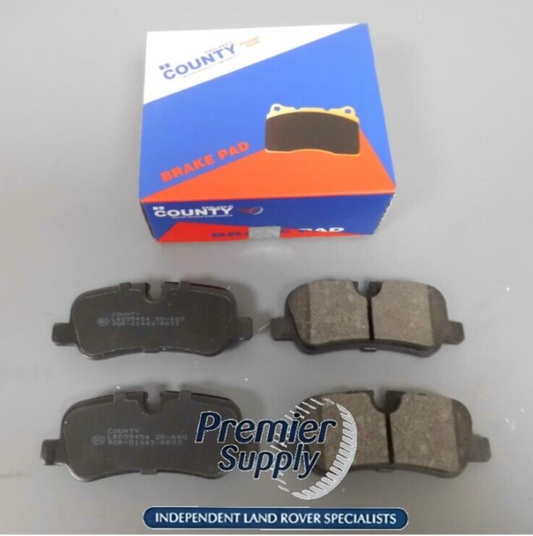 LAND ROVER DISCOVERY 3 & 4 RANGE ROVER L322 SPORT L320 REAR BRAKE PADS LR139969