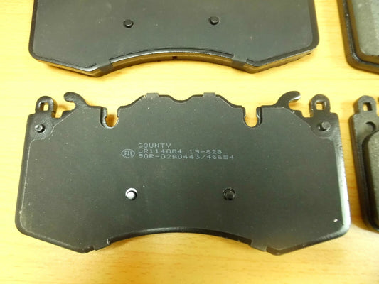 CERAMIC FRONT BRAKE PADS RANGE ROVER & SPORT with BREMBO 6 POT CALIPER LR114004