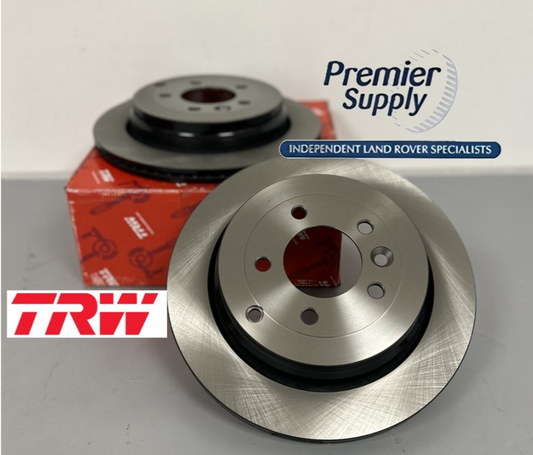 2 x LAND ROVER DISCOVERY 3 4 RANGE ROVER SPORT REAR VENTED BRAKE DISCS LR189033