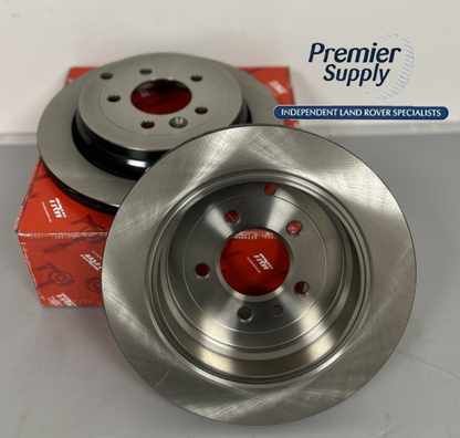 2 x LAND ROVER DISCOVERY 3 4 RANGE ROVER SPORT REAR VENTED BRAKE DISCS LR189033
