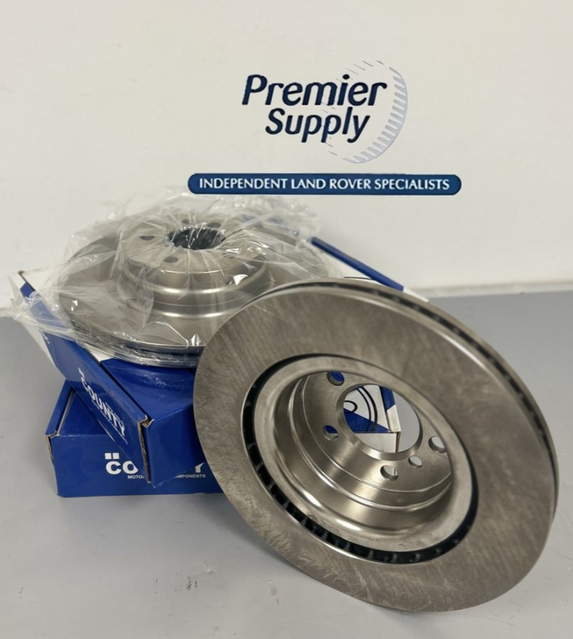2x RANGE ROVER L322 4.4 V8 PETROL 3.0 DIESEL 06 to 09 FRONT BRAKE DISCS LR189035