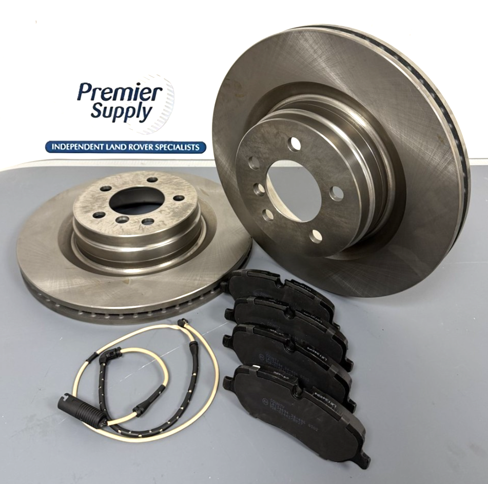 4.4 V8 AJ, 3.0 DIESEL RANGE ROVER 2006-2009 FRONT BRAKE PADS AND DISCS & SENSOR