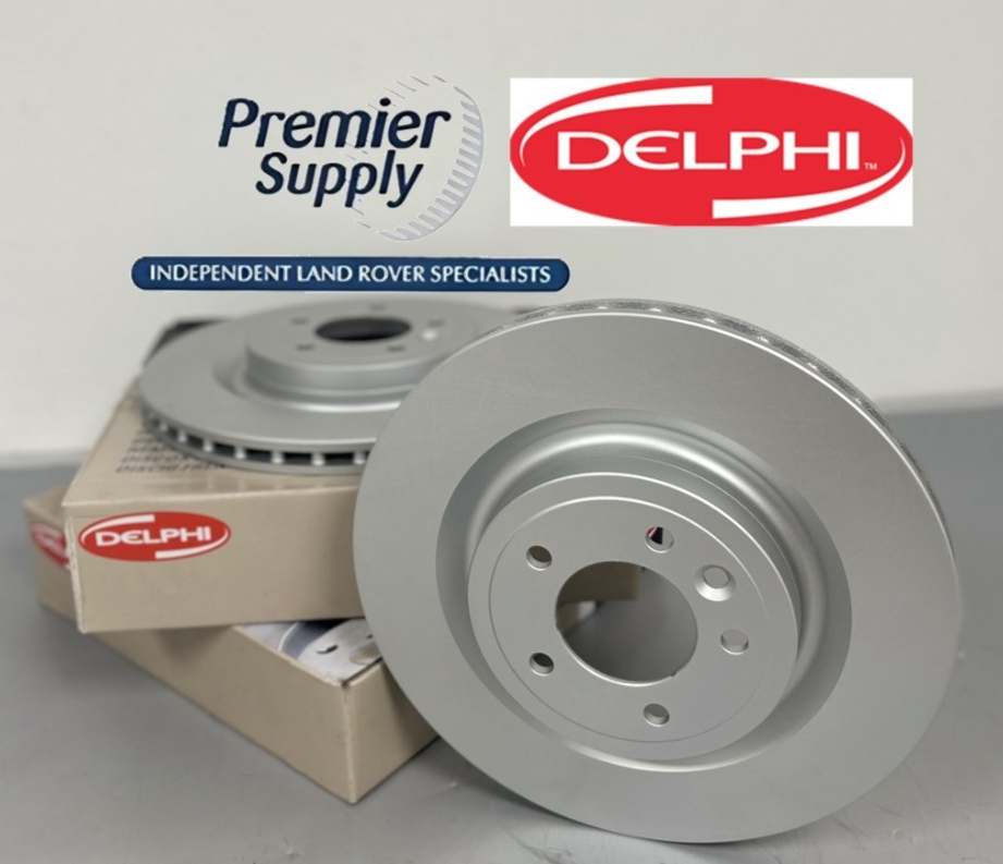 2 x LAND ROVER DISCOVERY 5 RANGE ROVER L405 SPORT L494 REAR BRAKE DISCS LR033302