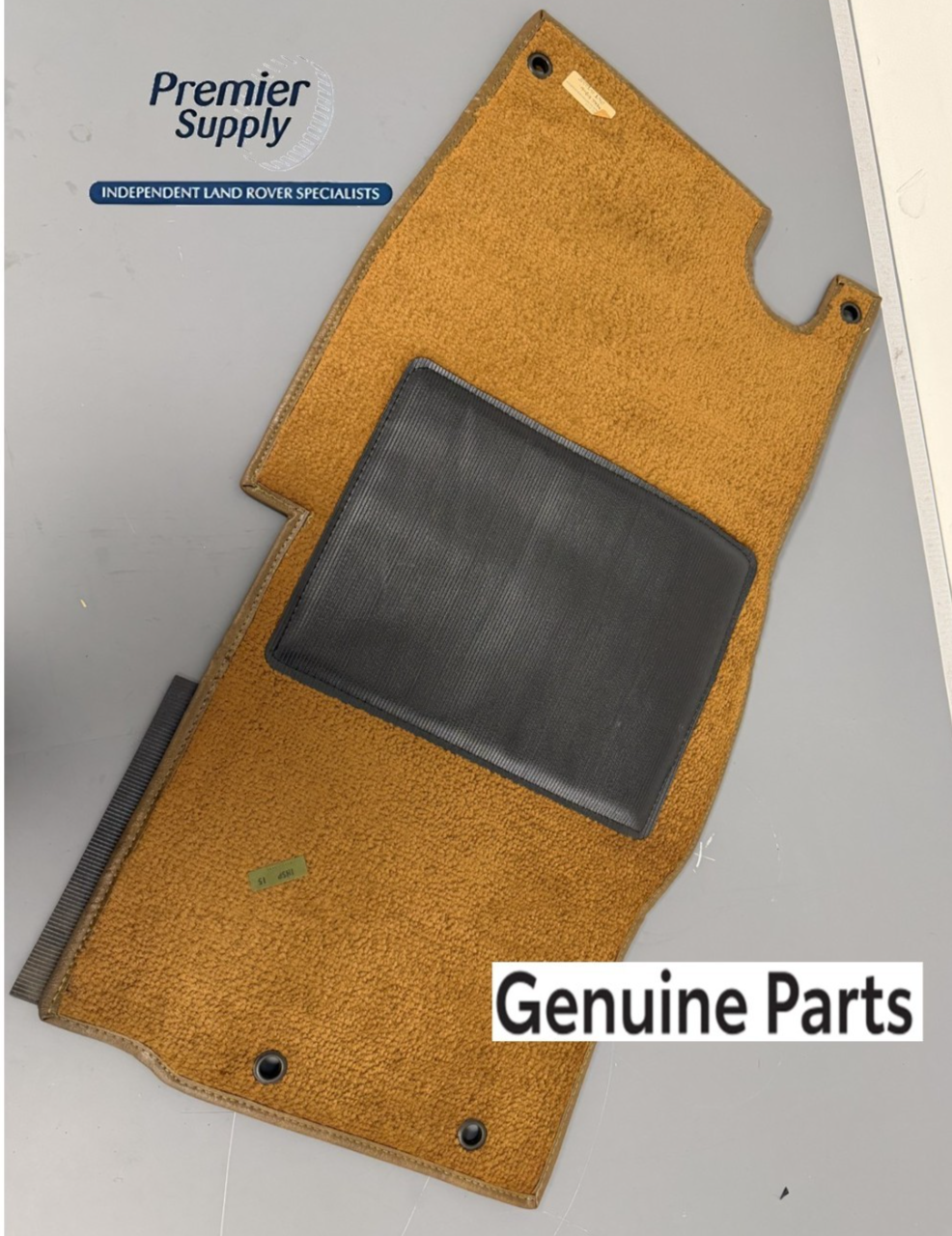 GENUINE NOS RANGE ROVER CLASSIC LHD LEFT NUTMEG FLOOR MAT MRC8996