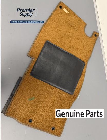GENUINE NOS RANGE ROVER CLASSIC LHD LEFT NUTMEG FLOOR MAT MRC8996