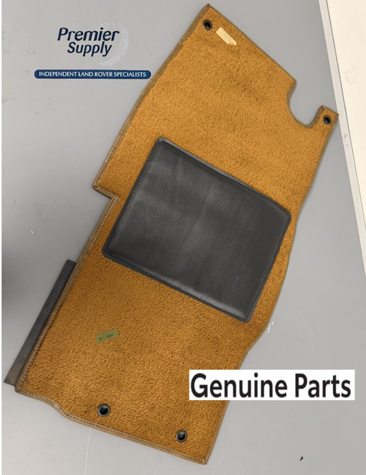 GENUINE NOS RANGE ROVER CLASSIC LHD LEFT NUTMEG FLOOR MAT MRC8996