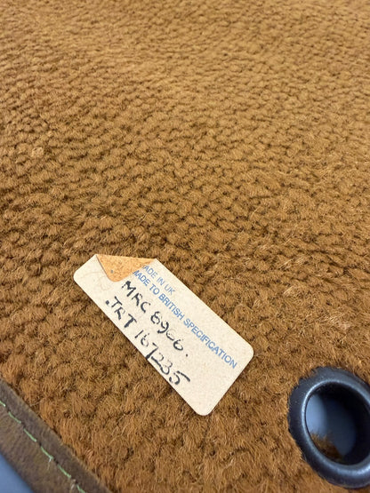GENUINE NOS RANGE ROVER CLASSIC LHD LEFT NUTMEG FLOOR MAT MRC8996
