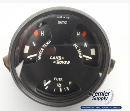 NOS Genuine Land Rover Series 24V Instrument Cluster PRC1777
