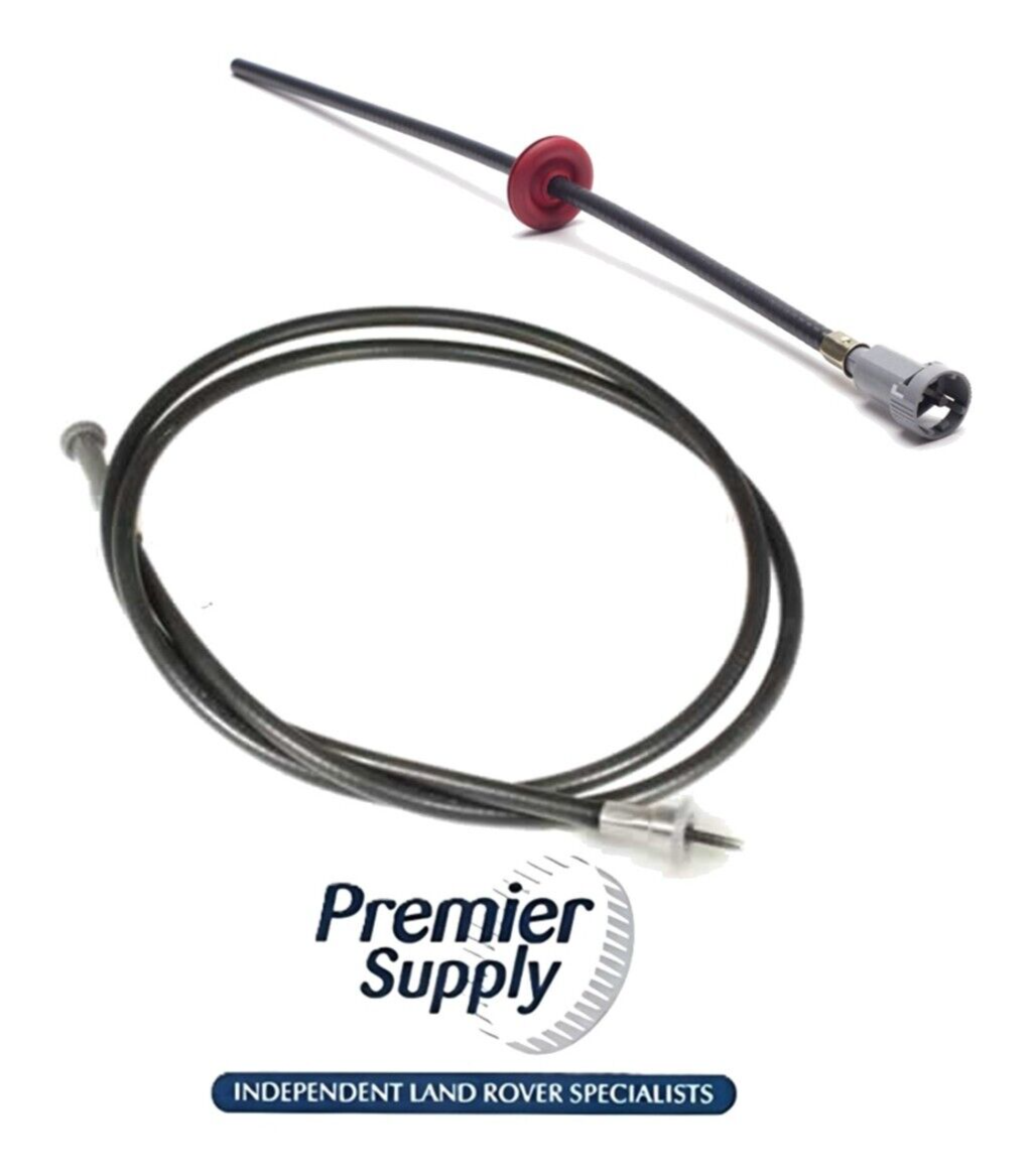 4 CYLINDER LAND ROVER 90 110 DEFENDER 1983 - 1986 SPEEDO CABLE PRC5663 & PRC5567