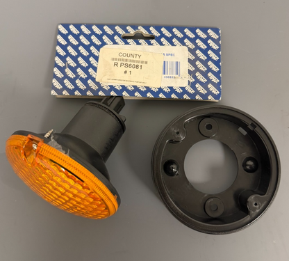 WIPAC LAND ROVER NAS STYLE 95mm INDICATOR LAMP LIGHT AMBER S6081