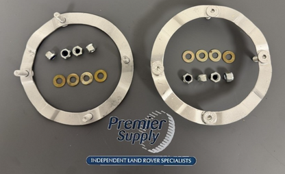 2 x LAND ROVER DEFENDER DISCOVERY 1 FRONT SPRING TURRET RETAINING RING RNJ500010