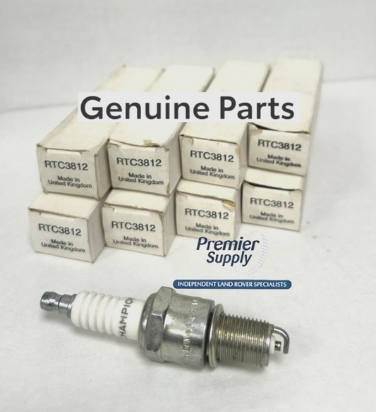 8 x GENUINE 3.5 V8 SPARK PLUGS RANGE ROVER CLASSIC DISCOVERY 1 DEFENDER RTC3812