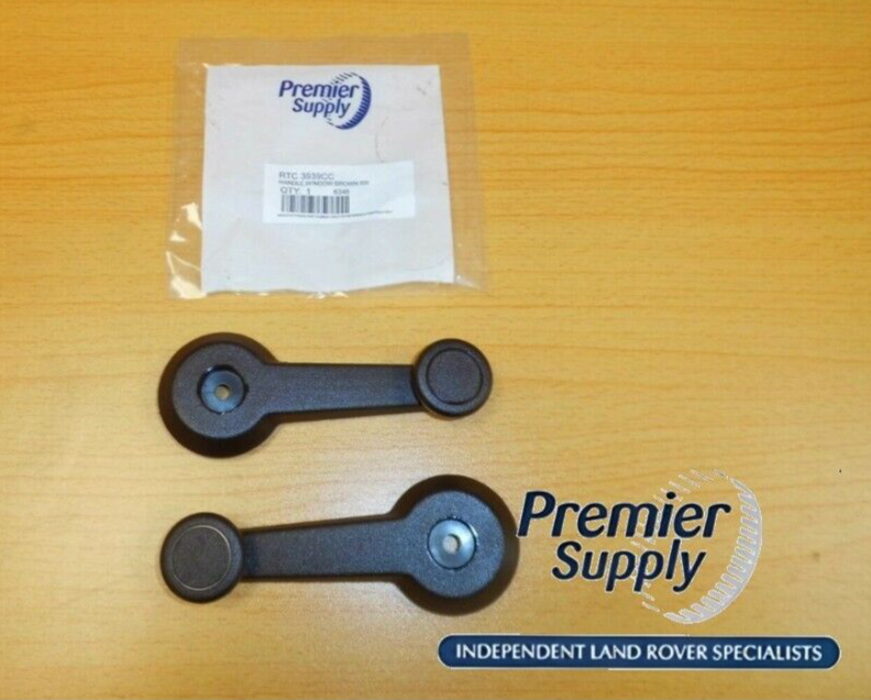 RANGE ROVER CLASSIC BROWN WINDOW REGULATOR HANDLE RTC3939CC X 2