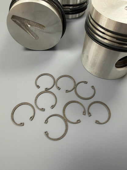 4 x LAND ROVER SERIES 2A & 3 2.25 DIESEL STANDARD SIZE HEPOLITE PISTON RTC4191S
