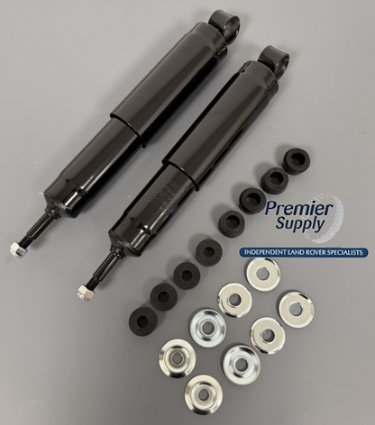 2x LAND ROVER SERIES 2,2A,3 LWB 109" REAR SHOCK ABSORBERS RTC4442