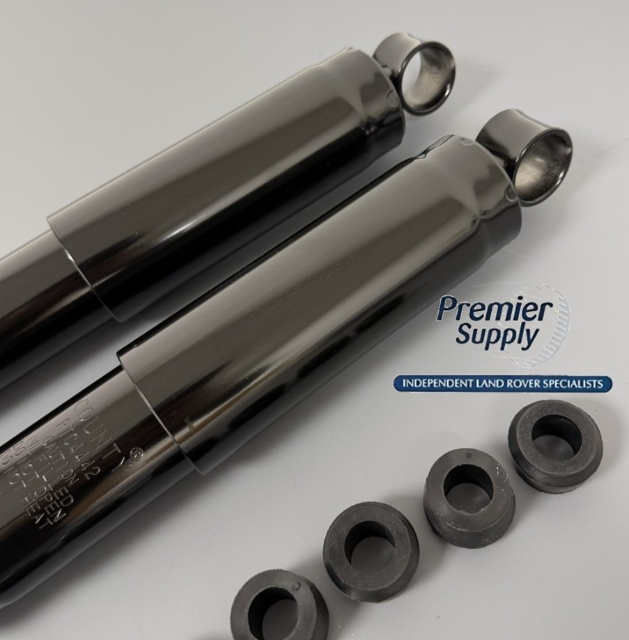 2x LAND ROVER SERIES 2,2A,3 LWB 109" REAR SHOCK ABSORBERS RTC4442