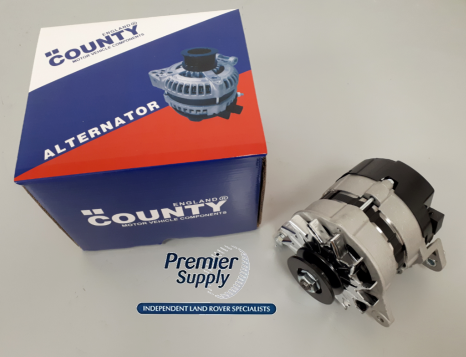 LAND ROVER SERIES 2A,3 - 2.25L PETROL & DIESEL  ALTERNATOR 12 V 40Amp RTC5084