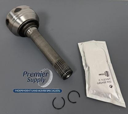 LAND ROVER 90 110 DEFENDER 1987 to 1993 CV JOINT 33 SPLINE SHAFT RTC6862