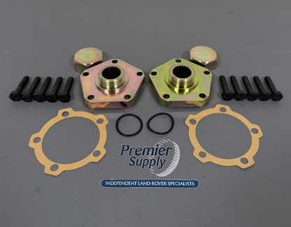 LAND ROVER DEFENDER LATE TYPE HEAVY DUTY 24 SPLINE DRIVE FLANGE KIT RUC105200