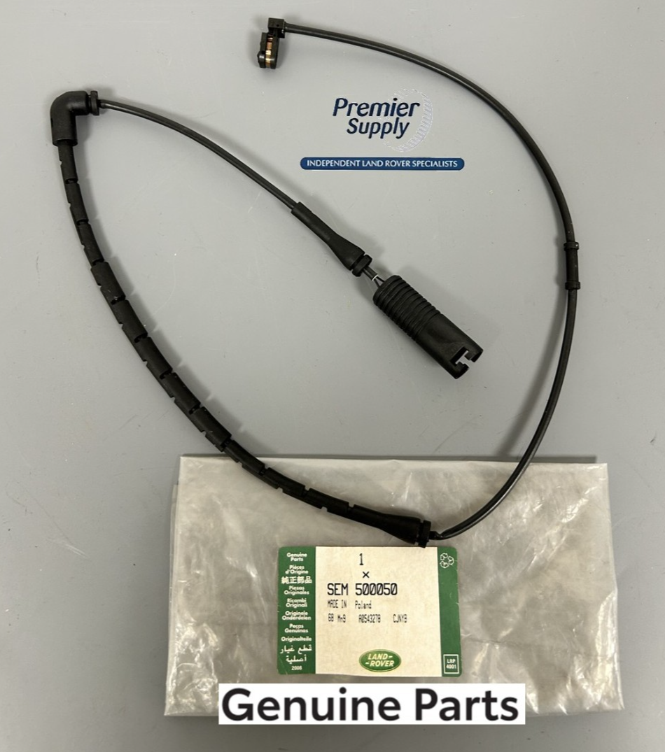 GENUINE RANGE ROVER 3.6 , 4.2 V8 FRONT BRAKE PAD WEAR SENSOR WIRE SEM500050